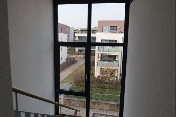 Treppenhaus mit Lichtkuppel