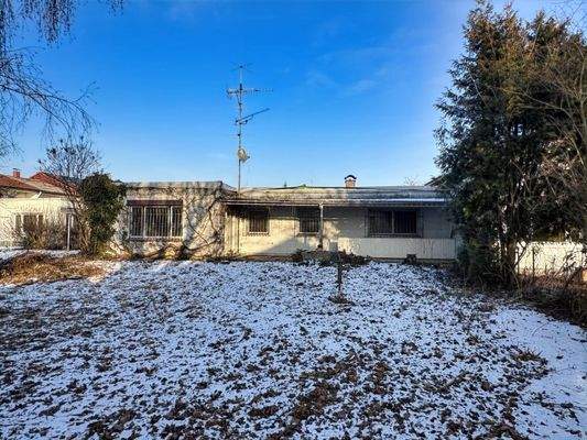 Hausansicht Gartenseite/Westseite