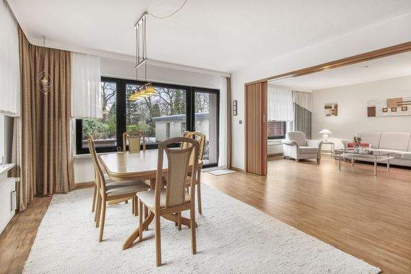 Wohn- und Essbereich im Erdgeschoss