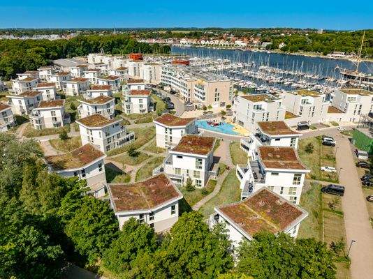 Die Anlage der Dünenvillen