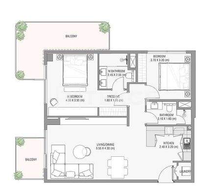 Sea-View Apartments with Resort-Style Amenities on Dubai Islands