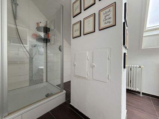 DG Badezimmer: Die Duschkabine...funktional und platzsparend gelöst