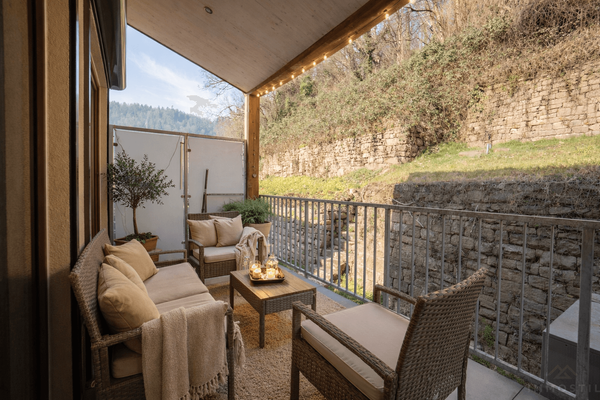 Balkon Einrichtungsbeispiel