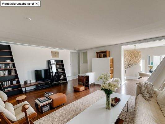 Wohn- Esszimmer 2 - Visualisierungsbeispiel