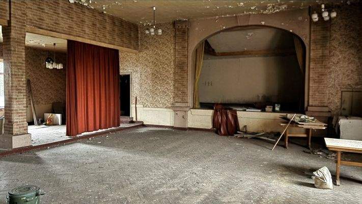 Saal der Gaststätte