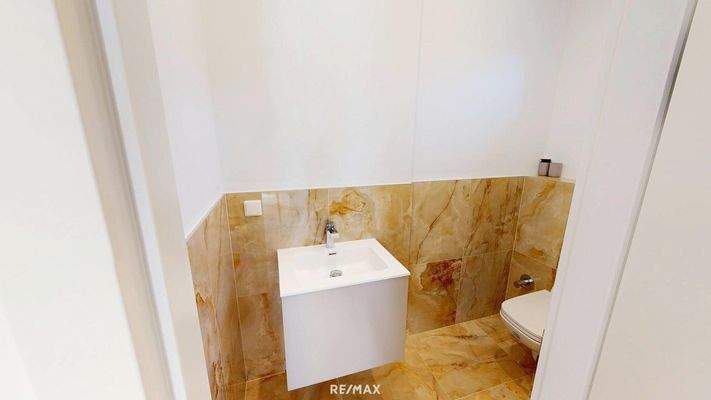 Toilette Erdgeschoss