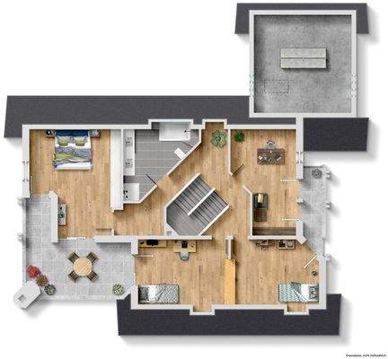 Grundriss Dachgeschoss