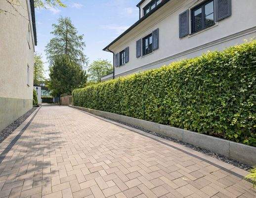 Bepfalsterung Einfahrt Beispiel-Option 1 2