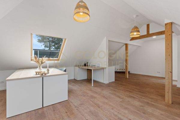 Arbeitszimmer im Dachgeschoss