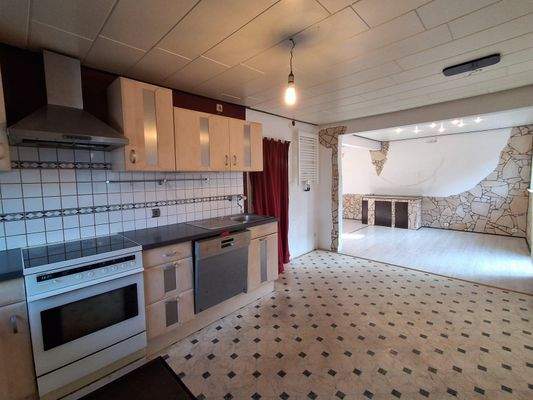 großer Wohn-Essbereich