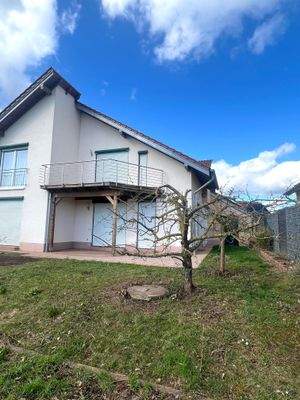 Rückansicht Doppelhaushälfte