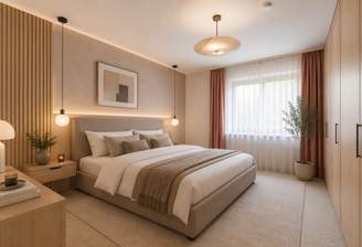 Schlafzimmer Einrichtungsbeispiel