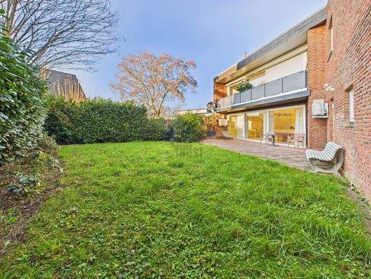 Privat gelegener Garten