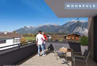 Visu Oberperfuss Huebe - Ausblick Penthouse West