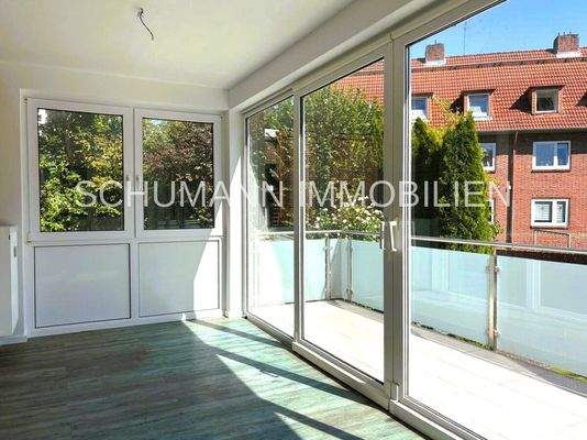 Wintergarten und Balkon