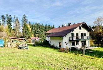 Blick auf das Anwesen