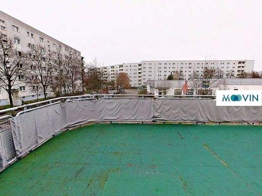 Ansicht III: Dachterrasse