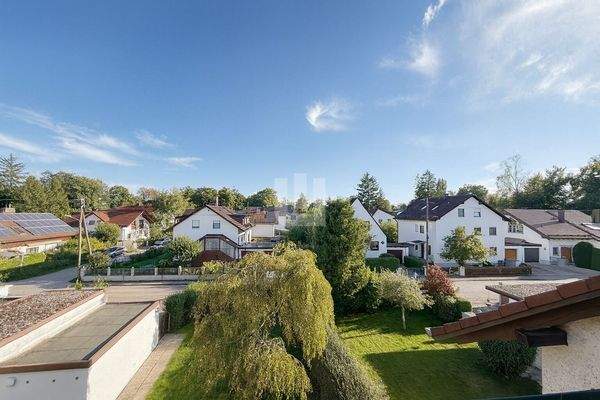 Blick aus der Wohnung