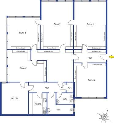 Grundriss 1. Obergeschoss