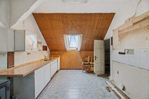 Küche Dachgeschoss