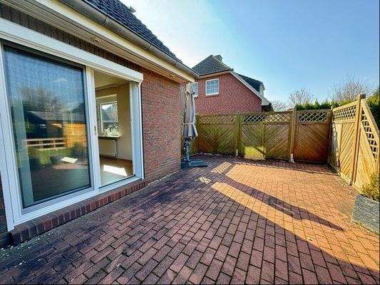 Terrasse am Wohnzimmer