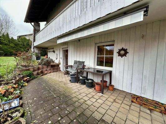 Terrasse Einliegerwohnung