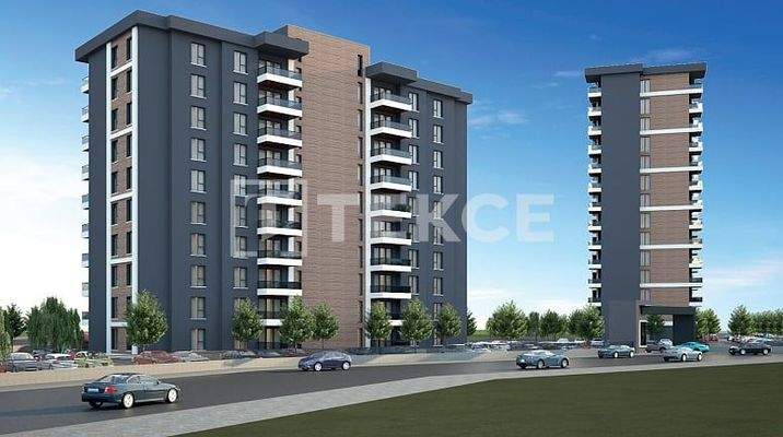 Apartment within Complex with Security in Mamak Ankara