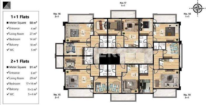 City View Real Estate in Alanya Mahmutlar