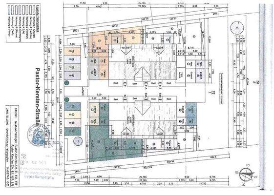 Grundstücksaufteilungsplan