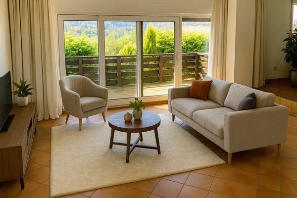 18) Erdgeschoss - Wohnzimmer - Teilansicht