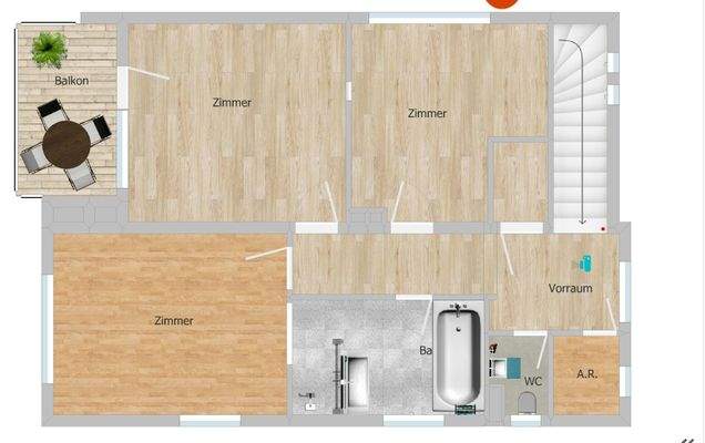 Grundriss OG animiert