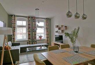 Blick ins Wohnzimmer