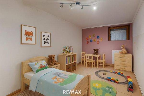 Landeck - Haus - Zimmer Rosa Visualisierung