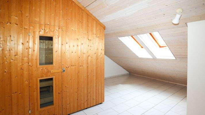 Sauna mit Spa Bereich DG