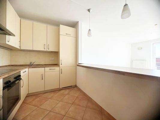 Küchenbereich mit Tresen