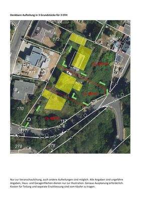 Aufteilung in 3_Grundstücke