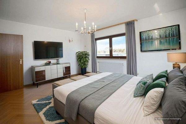 Schlafzimmer -Visualisiert