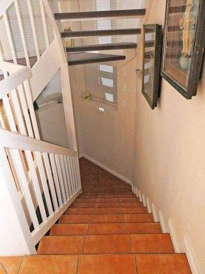 Treppe zum Kellergeschoss