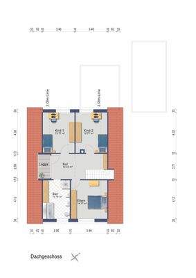 Grundriss (Darstellung und Maßangaben sind ohne Gewähr)