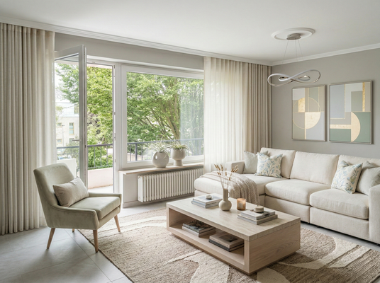 Wohnbereich- Staging 