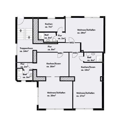 Grundriss EG Haupthaus