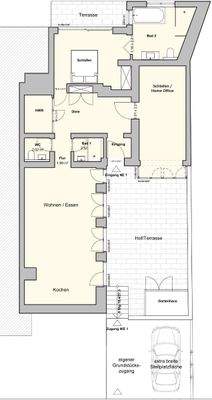Grundriss-Skizze (ohne Gewähr, ohne Maßstab)