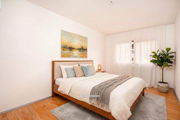 Einrichtungsvorschlag Schlafzimmer (KI generiert)