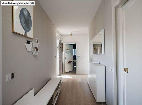 einladender Eingangsbereich