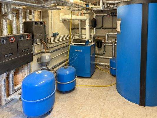 Heizungsanlage im Keller