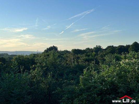 Blick aus dem Obergeschoss