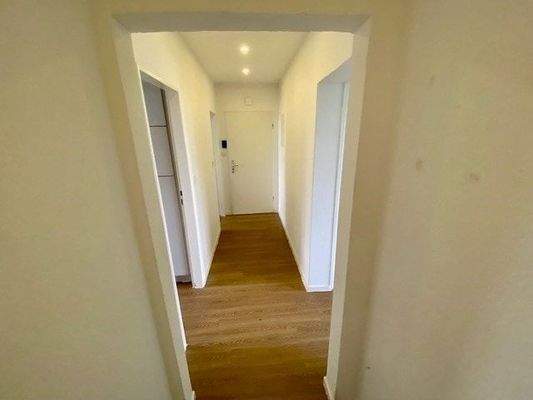 Schön hell ist der Flur