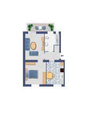 GR 2 Zimmer Beispiel