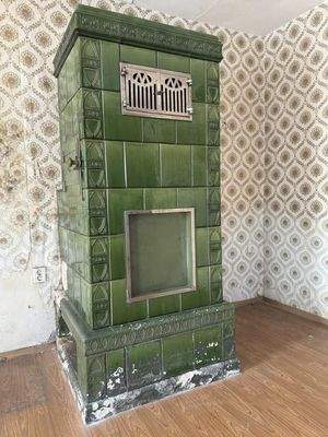 Kachelofen im Erdgeschoss