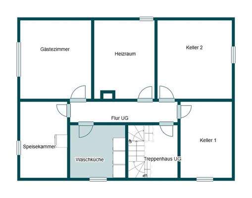 Grundriss Skizze UG